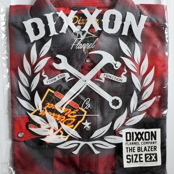 DIXXON Flannel BLAZER Flannel Shirt - Men's 2XL - Picture 7 of 9